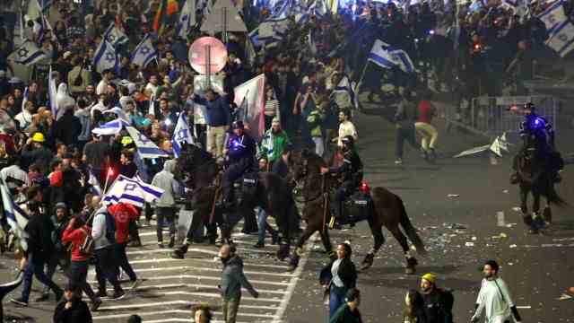 Israel: In Tel Aviv, demonstrators blocked the central road to Jerusalem at night.