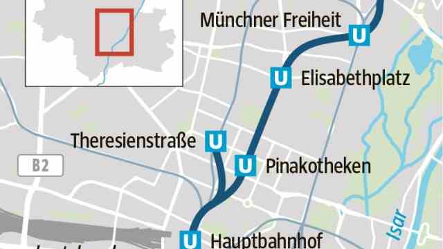 Subway construction in Munich: undefined