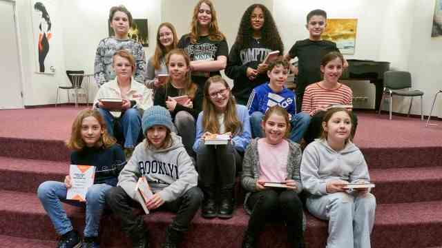 Education in Ebersberg: All of these 14 young readers have already won at their respective schools.