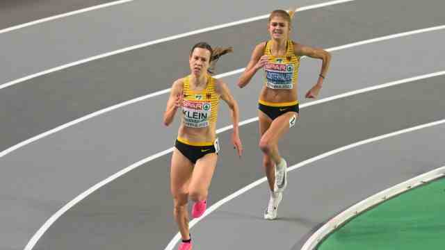 Athletics: Hanna Klein pulls Konstanze Klosterhalfen away