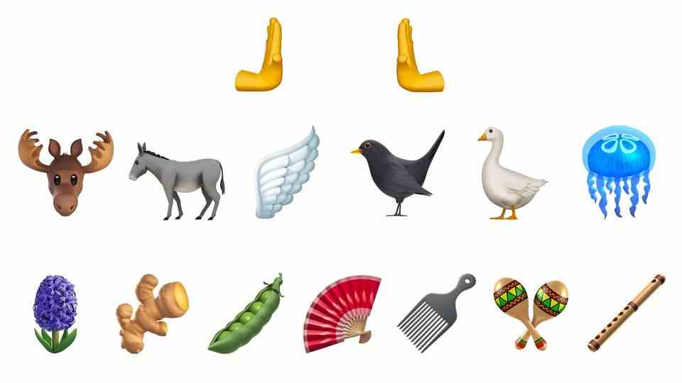 These new emoji are coming to iPhone with iOS 16.4