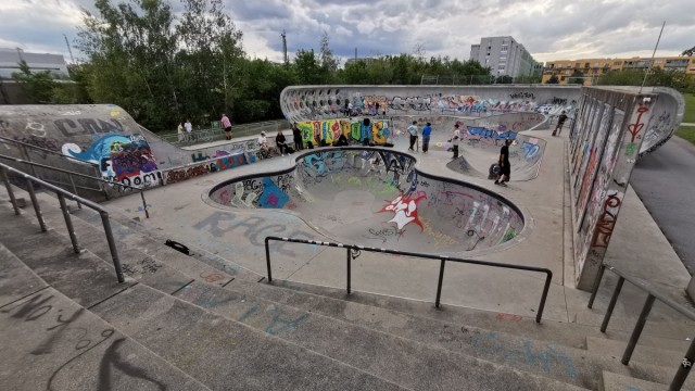 Skateboarding: The Hirschgarten Bowl has been around since 2010.  It is the most expensive skate park in Munich to date.