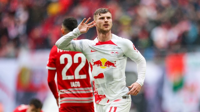 Matchday 28 of the Bundesliga: And Timo Werner first!  The national player scored a so-called dream goal against Augsburg.