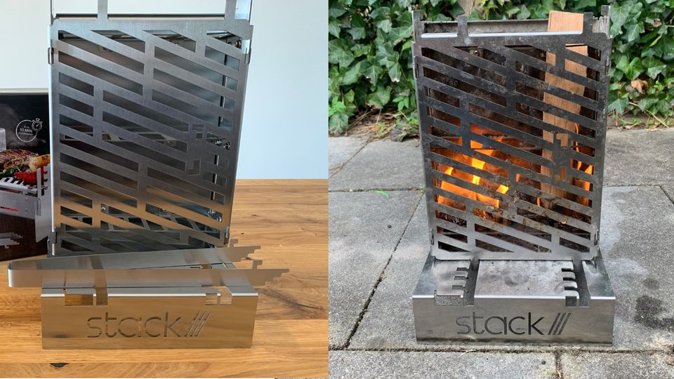 stack fire pit and grill in one