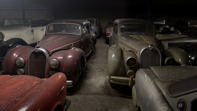 Barn find: According to the auction house Classic Car Auctions, the vehicles are said to be in good condition despite the layer of dirt.