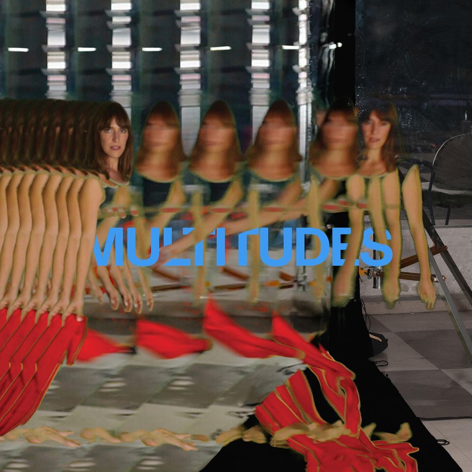 The cover of the new Feist album "multitudes" shows the singer distorted and in many shots next to each other