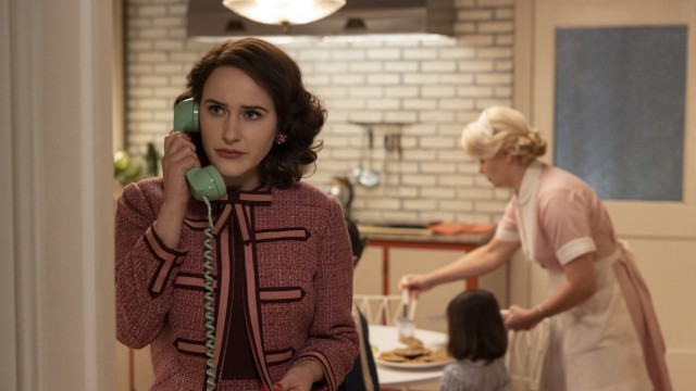 Show of the Month April: Long gone: Midge (Rachel Brosnahan) is in its fifth and final season "Marvelous Mrs. Maisel" writer on television.