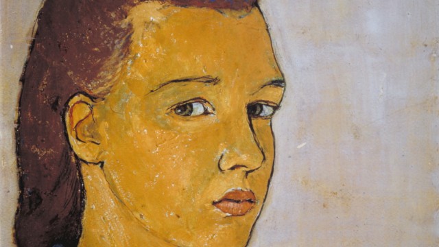 Exhibition in the Lenbachhaus Munich: This self-portrait by Charlotte Salomon from 1940 gives an idea of ​​how much she was affected by the events of that time.