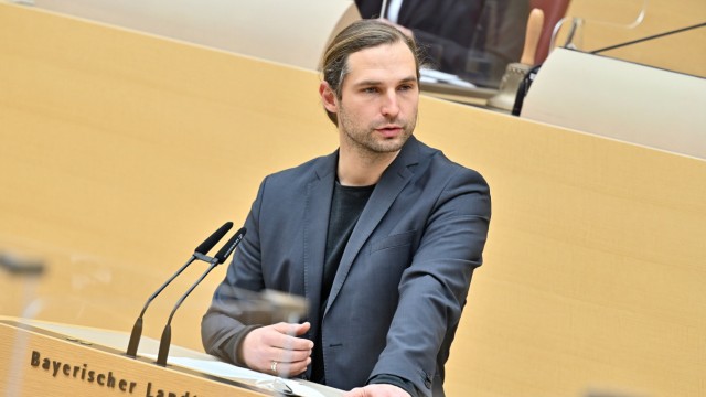 Bavarian state parliament: Toni Schuberl heads the state parliament's NSU investigative committee.
