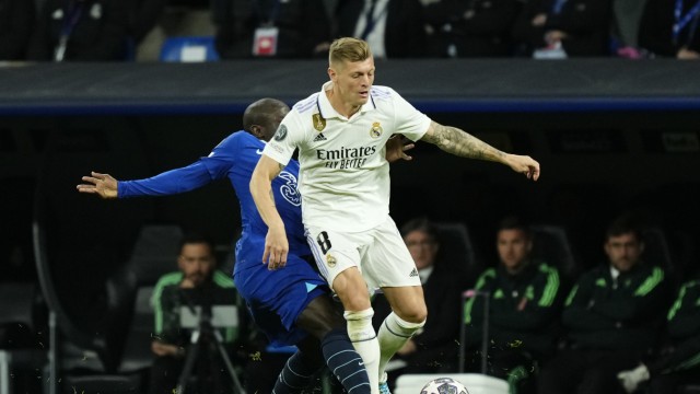 Real Madrid in the Champions League: Toni Kroos was right in the middle against Chelsea - and in most scenes he was in full control of the game.