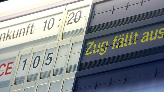 Deutsche Bahn scoreboard © dpa-Report Photo: David Ebener