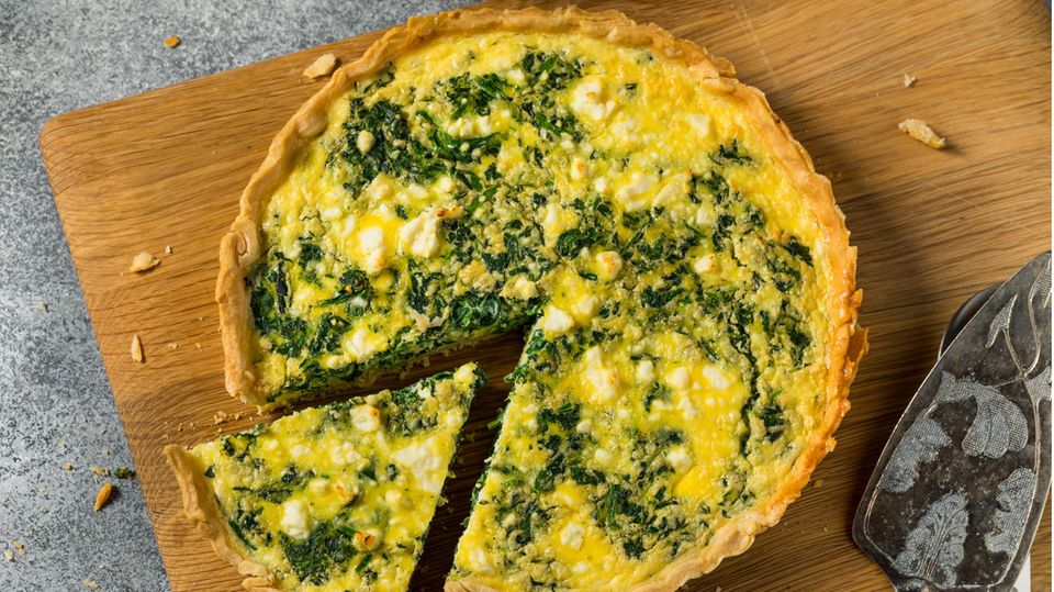 The future King Charles likes it classic.  To top it off on Saturday, May 6, 2023, there will be quiche with spinach, broad beans and cheddar.  (icon picture)