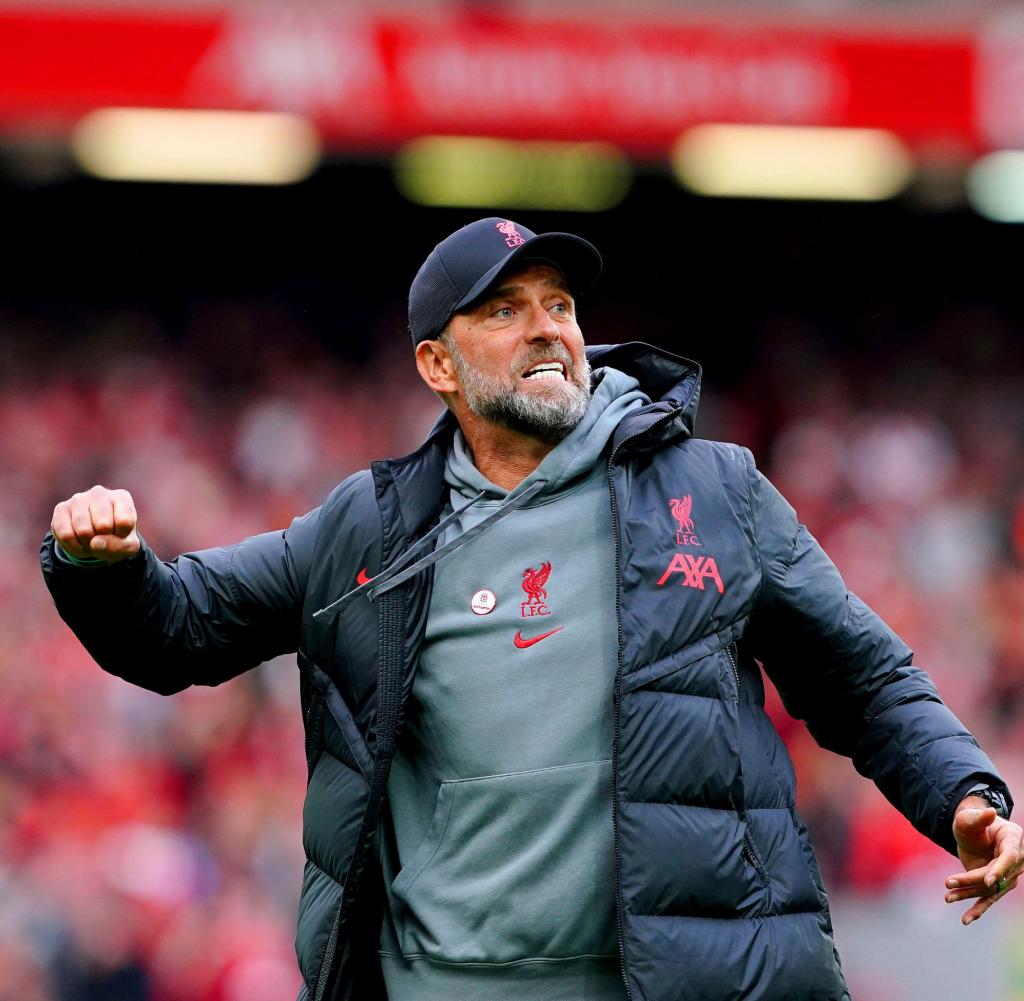 Jürgen Klopp has won five times in a row with his team