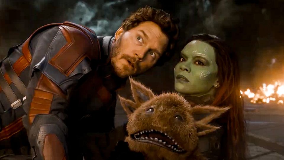 "Marvel Studios' Guardians of the Galaxy Vol. 3" in the trailer