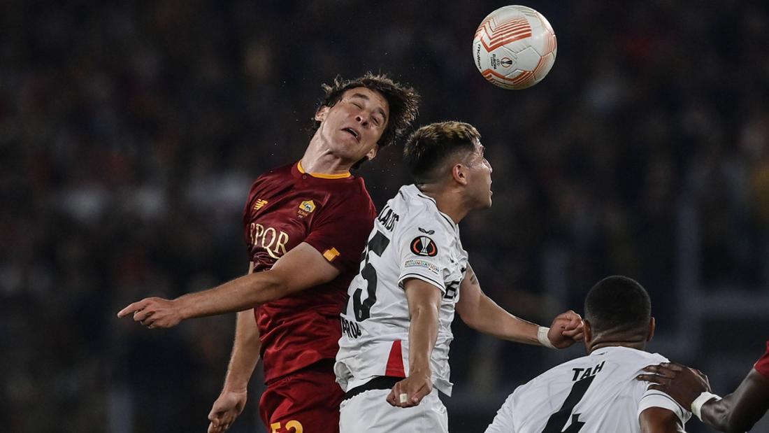 Im Europa-League-Halbfinale geht es eng zu zwischen der AS Rom und Bayer Leverkusen.