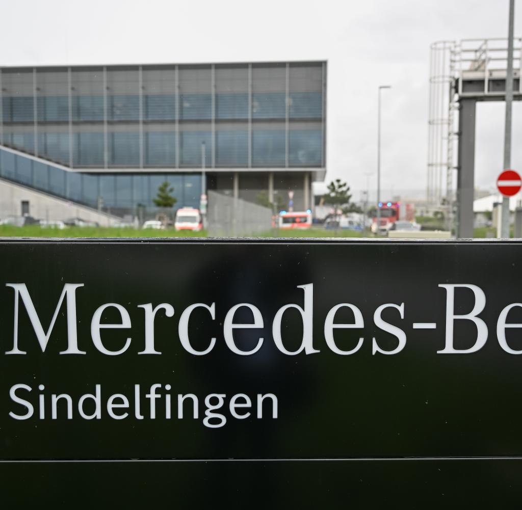 Mercedes Benz Plant In Sindelfingen