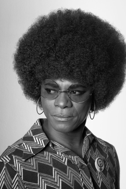Favorites of the week: Samuel Fosso as Angela Davis.  From his series "African Spirits" (2008).