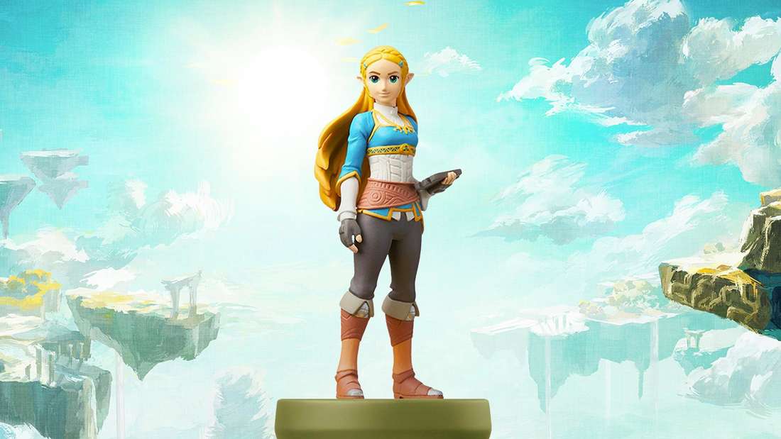 Zelda Amiibo aus dem Breath of the Wild Set und ihre Belohnungen in Tears of the Kingdom.
