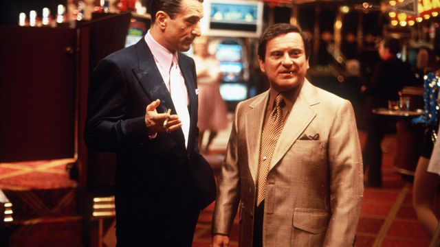 Robert De Niro and Joe Pesci in 1995 in "Casino" by Martin Scorsese.  This is the eighth collaboration between the director and the American actor.  (WEBER/SIPA/SIPA)