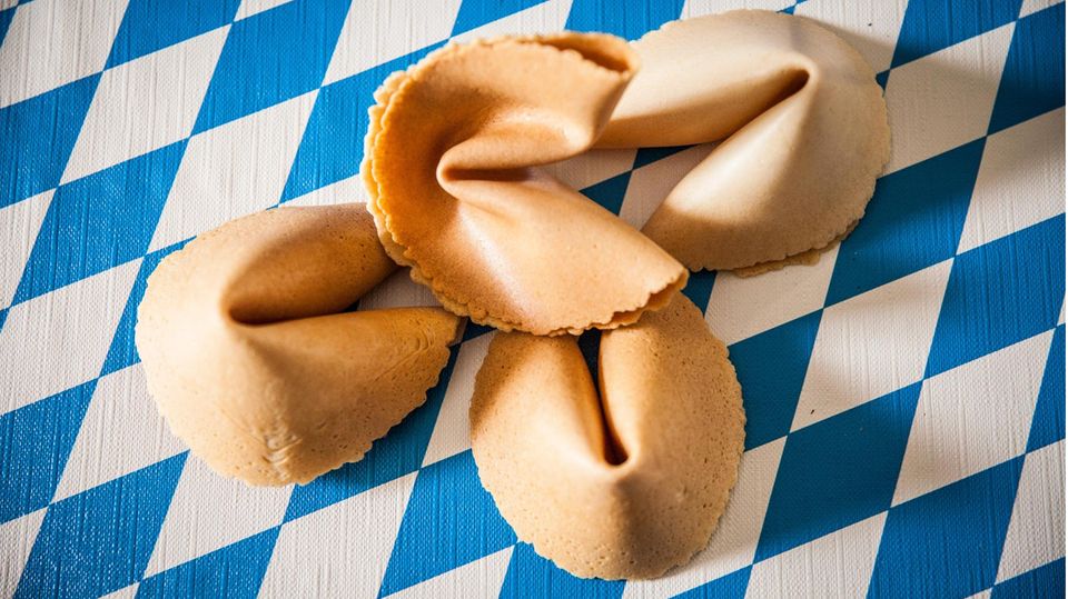 Fortune cookies from Bavaria