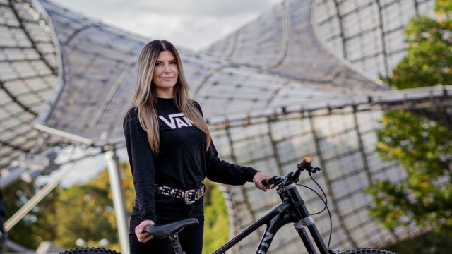 SZ series: Get on your bike: Bine Herzog rides BMX bikes and organizes trips and workshops for women and girls in and around Munich.  She wants to empower them to hit the trails and pump tracks.