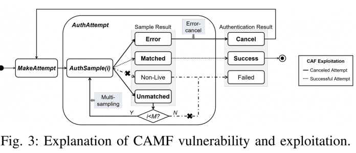 Diagram of the CAMF gap