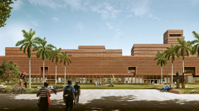 Controversy over the Benin bronzes: This is where they should actually be exhibited one day: In the planned Edo Museum of West African Art (Emowaa), designed by architect David Adjaye.