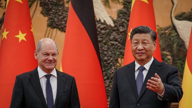 EU and China: partners?  rivals?  Some in Berlin have a clearer idea of ​​the relationship with China than Chancellor Olaf Scholz (left), here in November during a visit to China's President Xi.