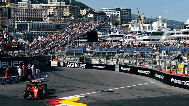 Formula 1: Charles Leclerc knows the route along the port in Monaco inside out - but this only helps to a limited extent if you can't get along with your car.