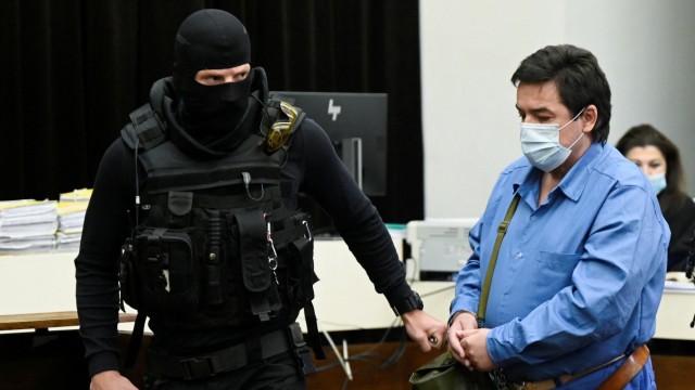 Murder case Ján Kuciak: Marian Kočner at a court hearing in June 2021.