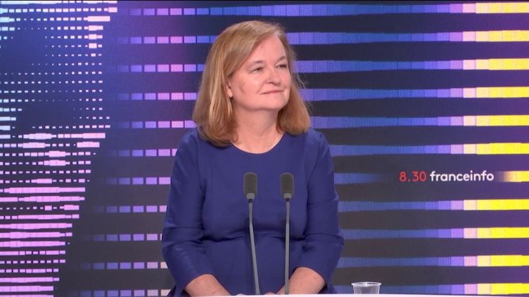 Nathalie Loiseau, Renew MEP was the guest of the "8:30am franceinfo"Saturday September 10, 2022. (FRANCEINFO / RADIOFRANCE)