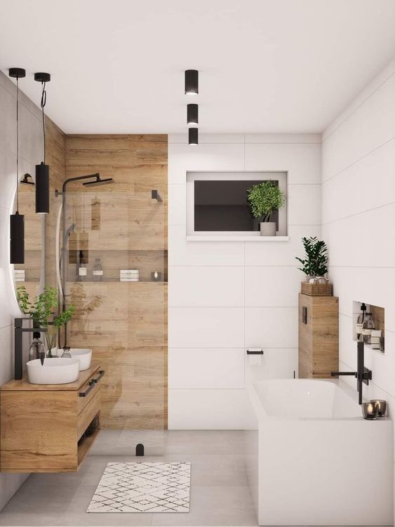 A Well Structured Small Bathroom 