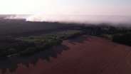 Drohnenflug über Waldbrand © NDR Foto: NDr