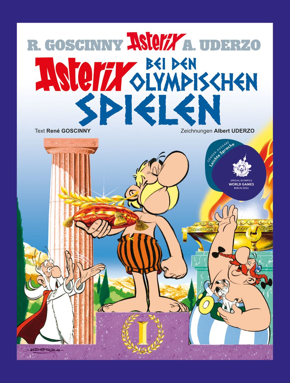 The special edition of "Asterix at the Olympic Games"