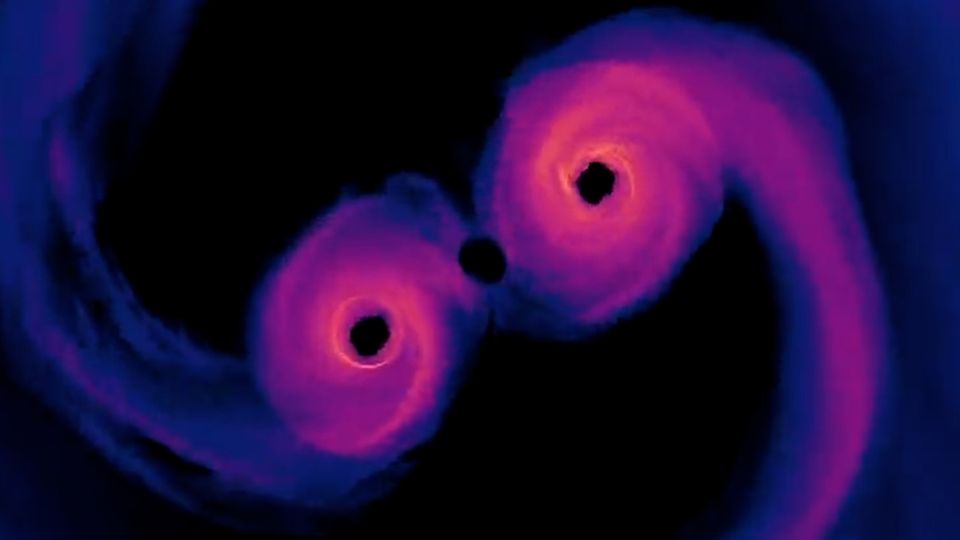 Two black holes