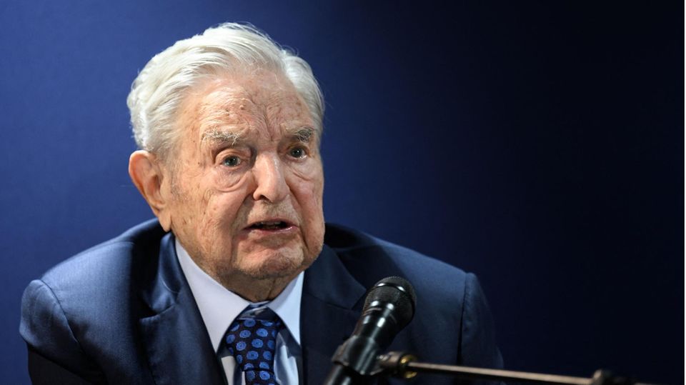 Philanthropist and billionaire George Soros