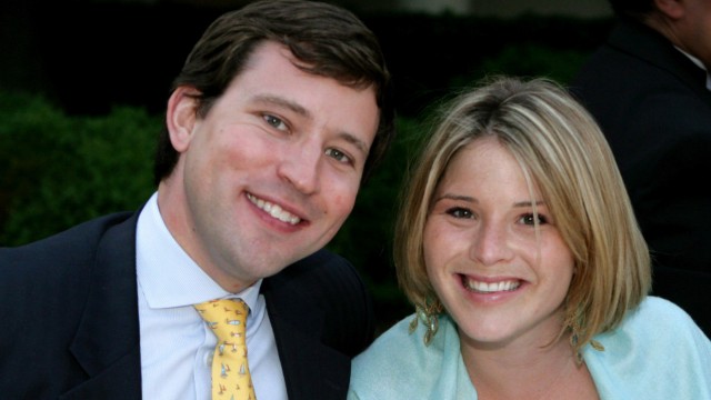 People: Jenna Bush and now husband Henry Hager in their engagement photo in 2007.