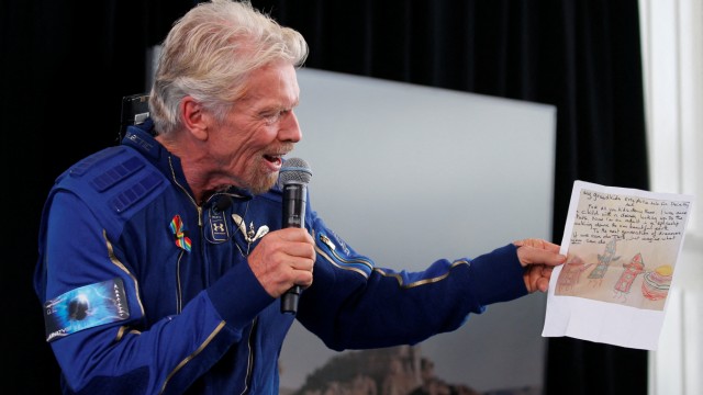 Space travel: Richard Branson founded his company Virgin Galactic almost 20 years ago.