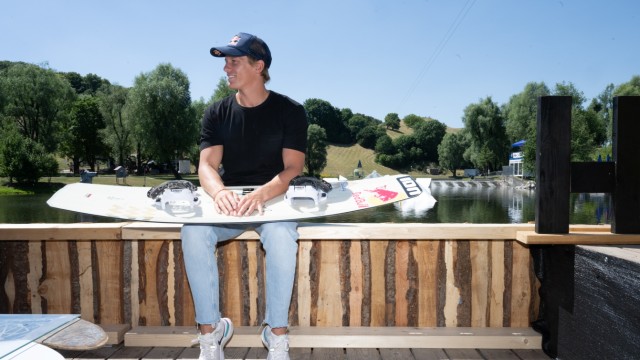 Munich Mash: Former wakeboard world champion Domink Gührs is looking forward to competing in his hometown of Munich again after having to retire last year.