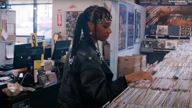 Favorites of the week: Santigold browses the range of the best indie record store in the USA.