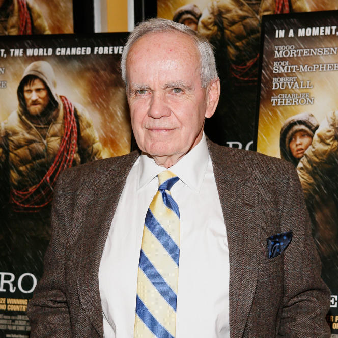 Cormac McCarthy in New York in 2009. Mark Von Holden/Getty Images for Dimension Films/AFP