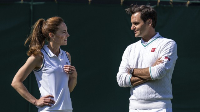 People: Princess Kate and Roger Federer.