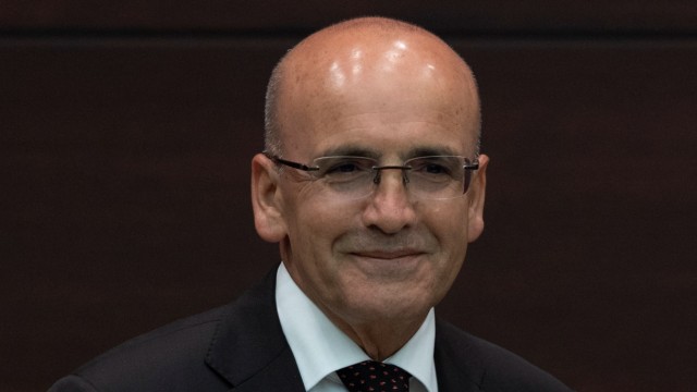 The new Turkish Finance Minister Mehmet Simsek