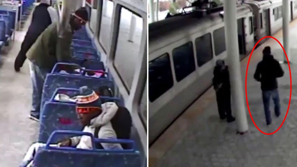 USA: Father gets off the train to smoke - and leaves baby alone for a moment too long
