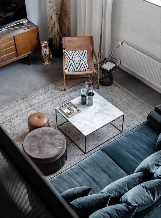 Combining Vintage Scandinavian Style And Neo Industrial Style 