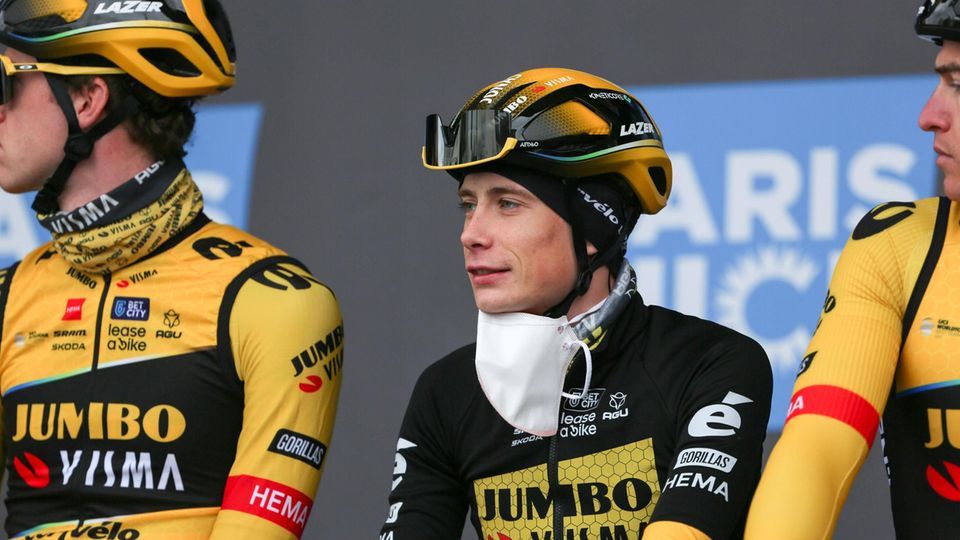 Danish cyclist Jonas Vingegaard from Team Jumbo-Visma
