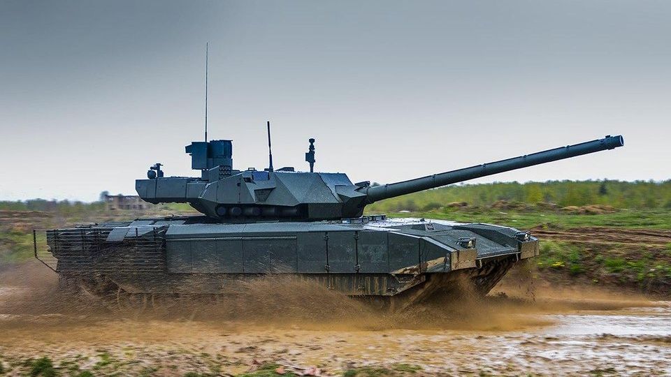 T-14 Armata (MBT) during an exercise