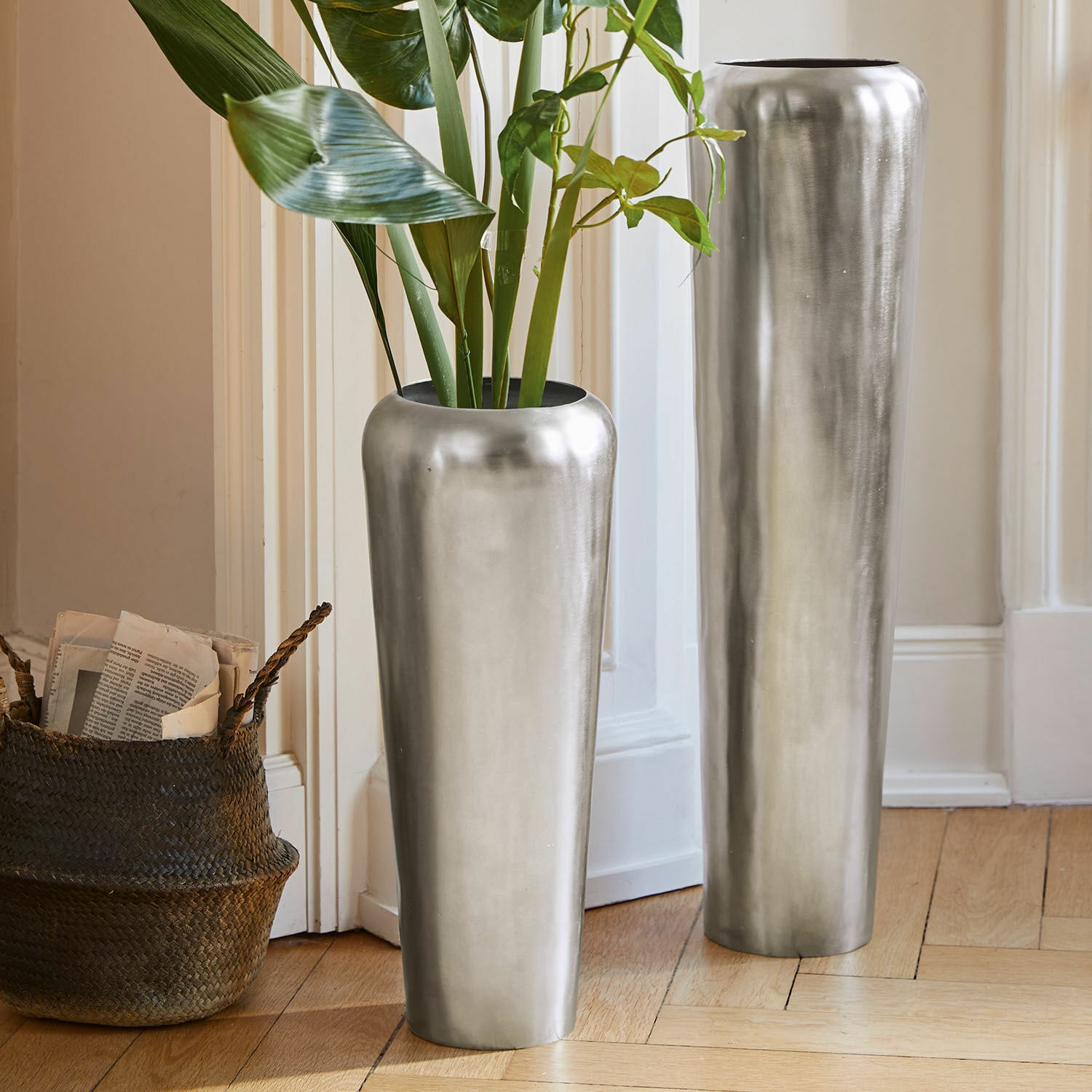 Duo Of Carolan Vases 