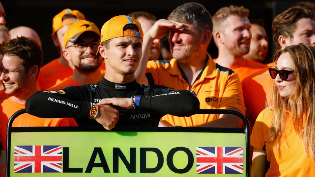 Seven curves in the formula: 23 years and you can still tell: Lando Norris