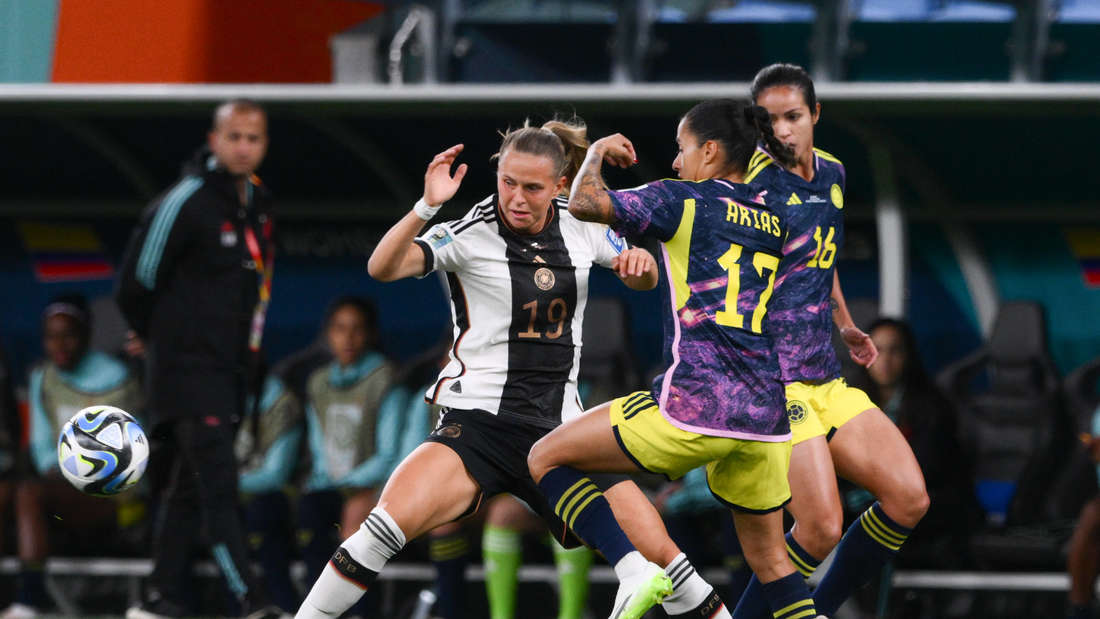 Hart umkämpftes Spiel zwischen Deutschland und Kolumbien.